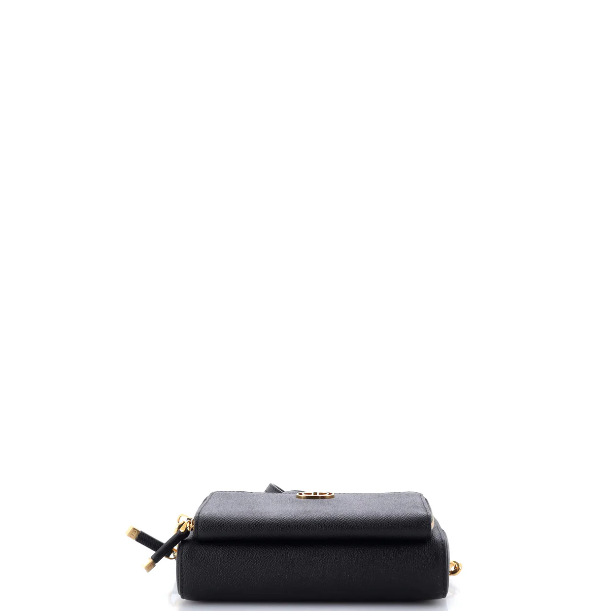 Caro Double Pouch Crossbody Bag Leather - Deep Luxury