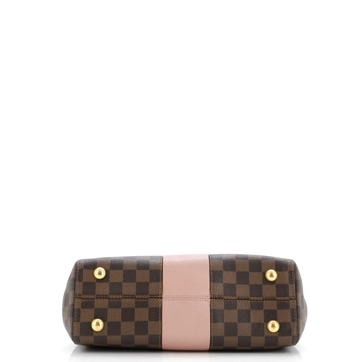 Bond Street Handbag Damier with Leather MM - Deep Luxury