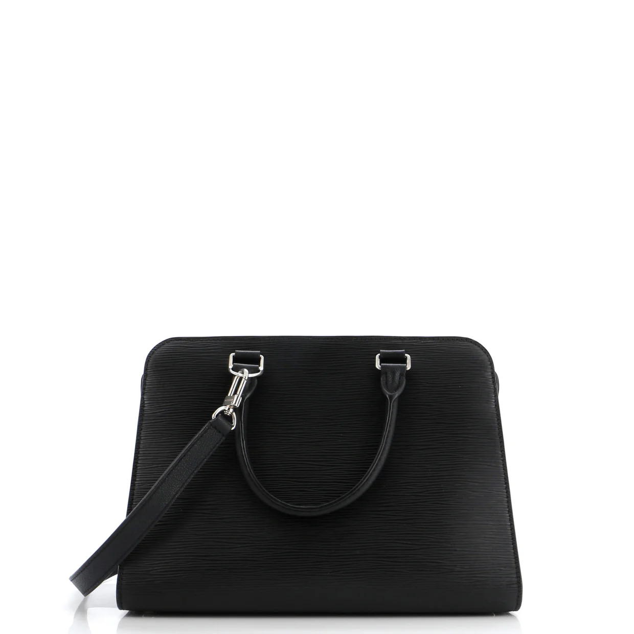 Vaneau Handbag Epi Leather MM - Deep Luxury