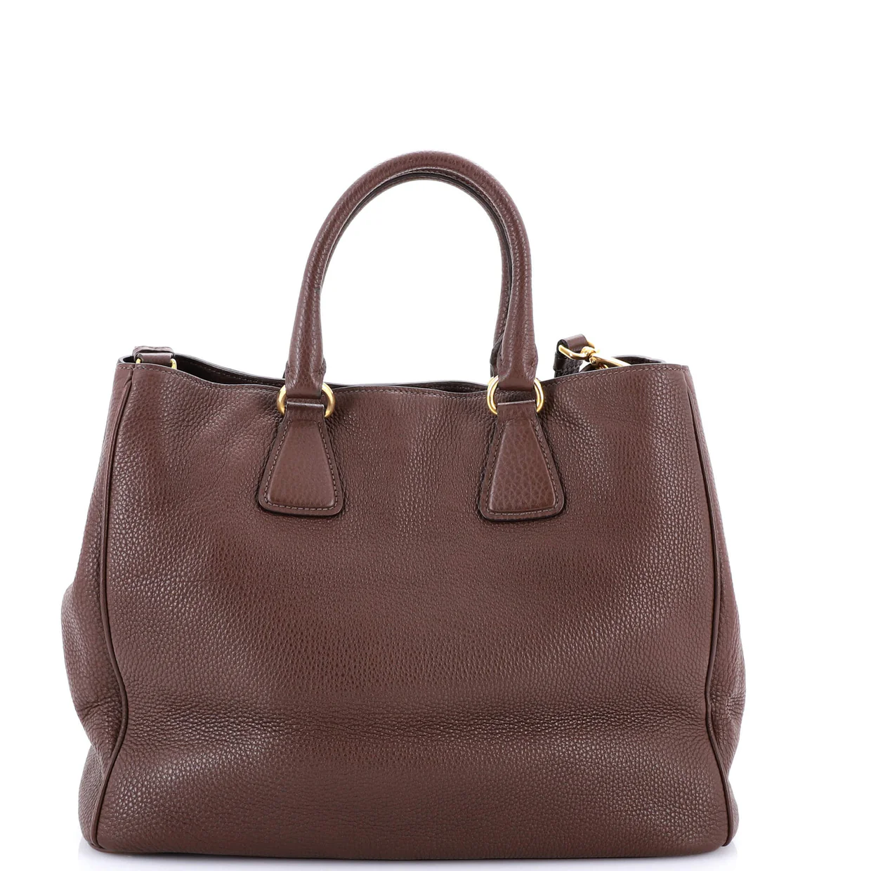 Convertible Shopping Tote Vitello Daino Large - Deep Luxury