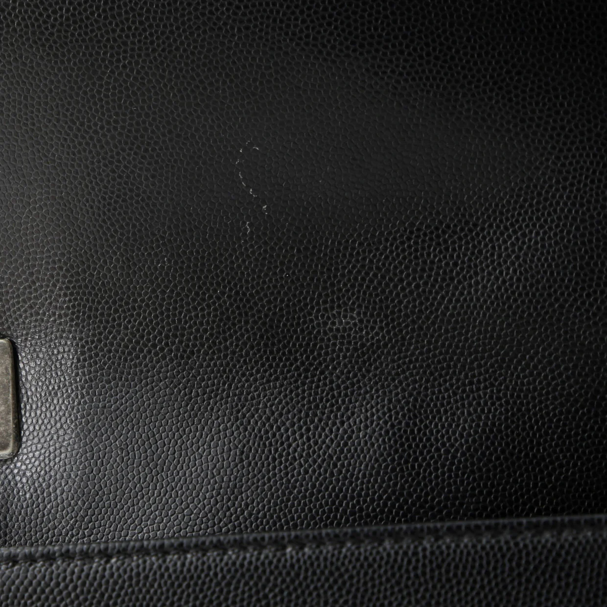 Boy Flap Bag Quilted Caviar Small - Deep Luxury