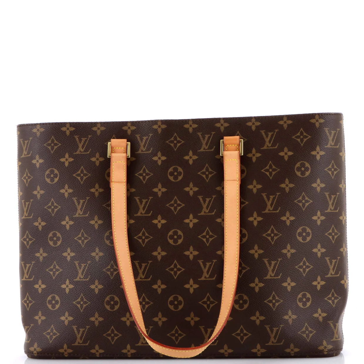Luco Handbag Monogram Canvas - Deep Luxury