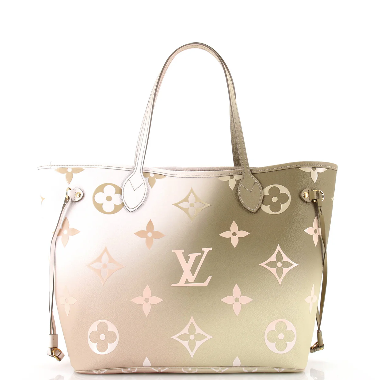 Neverfull NM Tote Spring in the City Monogram Giant Canvas MM - Deep Luxury