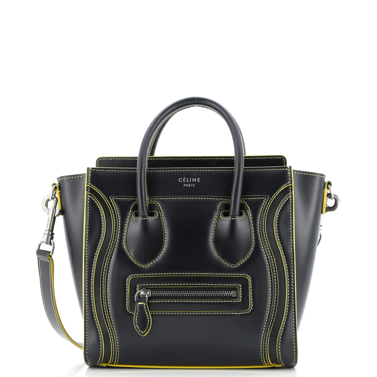 Luggage Bag Smooth Leather Nano - Deep Luxury