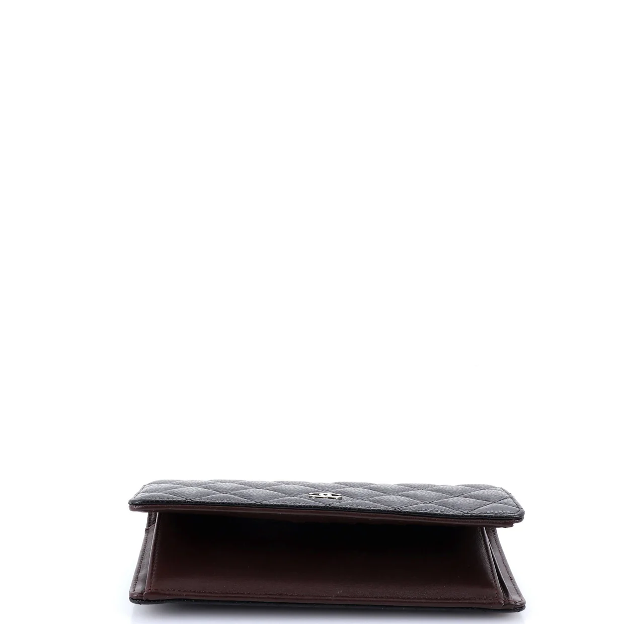 L-Yen Wallet Quilted Caviar - Deep Luxury