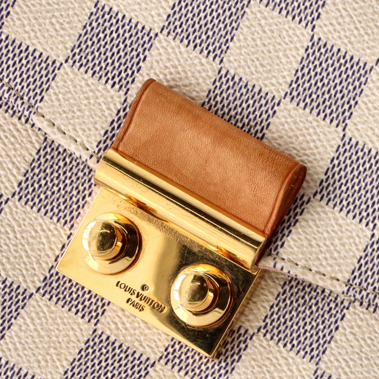 Croisette Handbag Damier - Deep Luxury