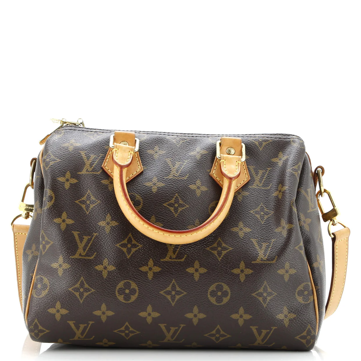 Speedy Bandouliere Bag Monogram Canvas 25 - Deep Luxury