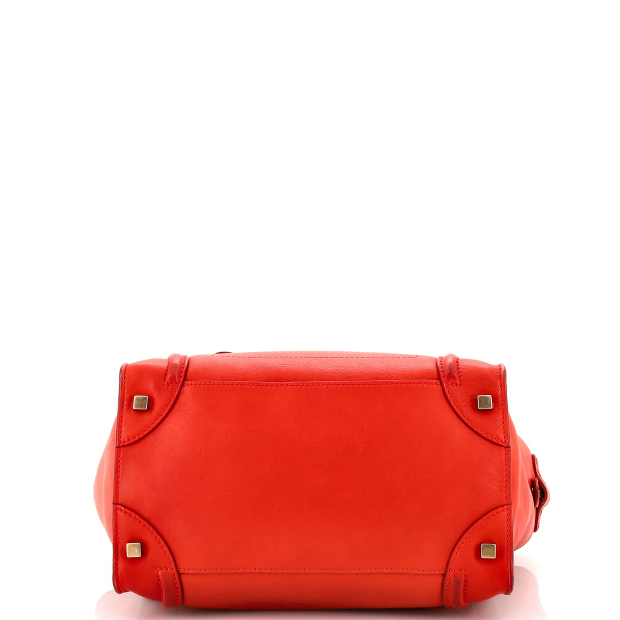 Luggage Bag Smooth Leather Medium - Deep Luxury