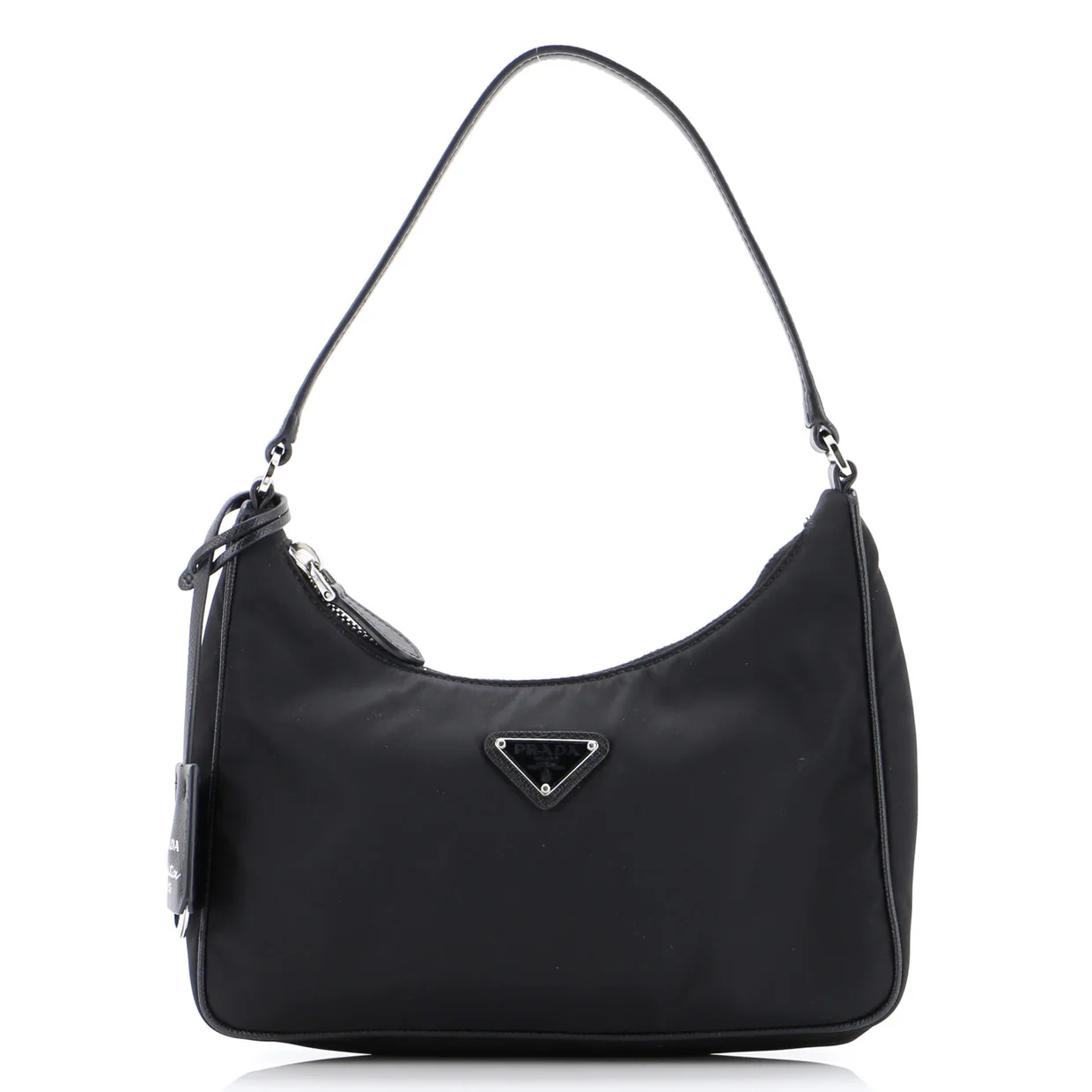 Re-Edition 2005 Hobo Tessuto with Saffiano Leather Mini - Deep Luxury