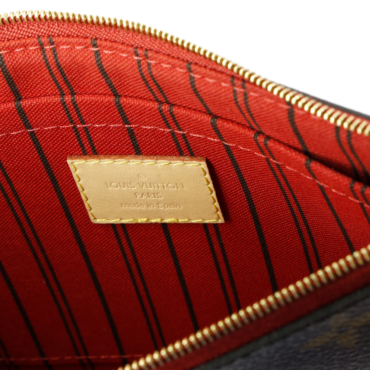 Neverfull Pochette Monogram Canvas Large - Deep Luxury