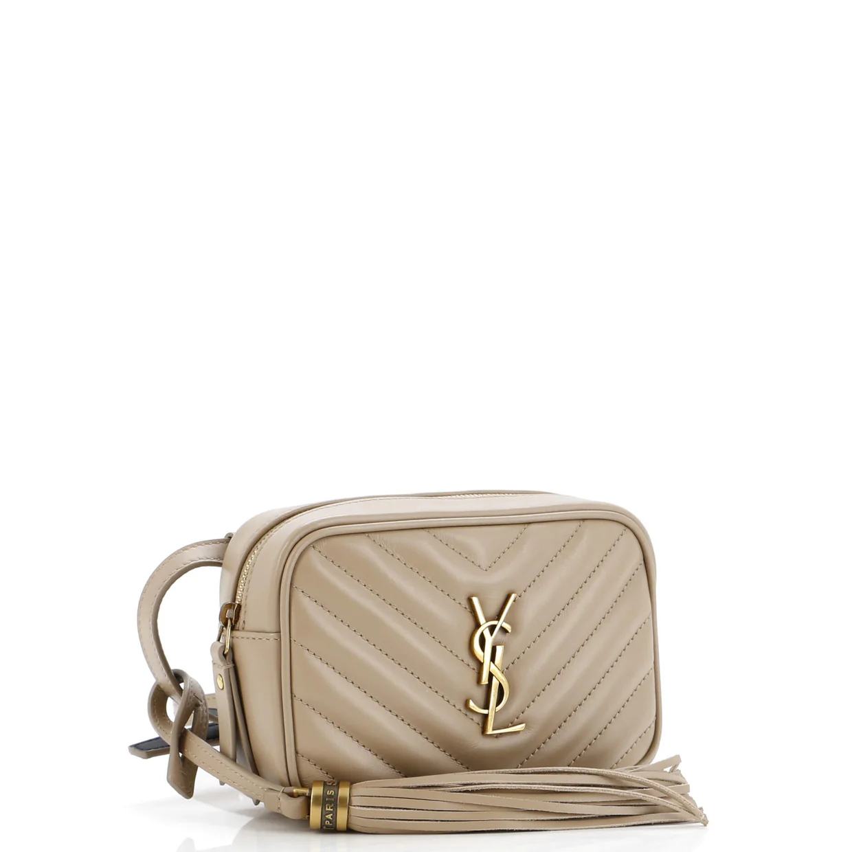 Lou Belt Bag Matelasse Chevron Leather - Deep Luxury