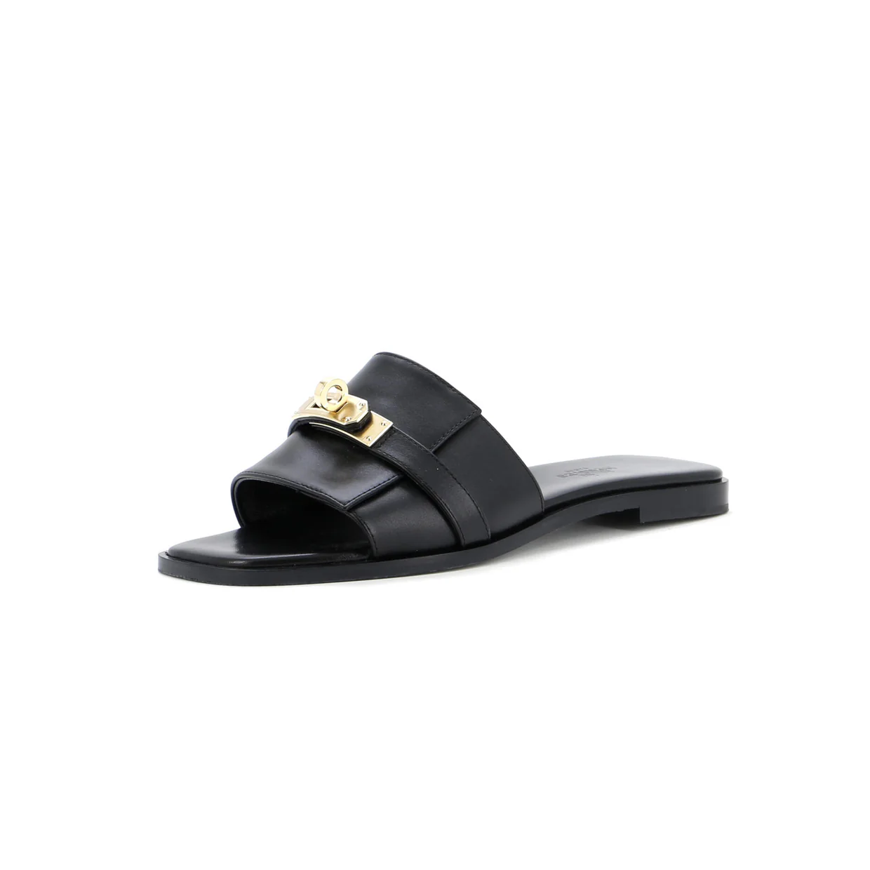 Women's Gabriel Slide Sandals Leather - Deep Luxury
