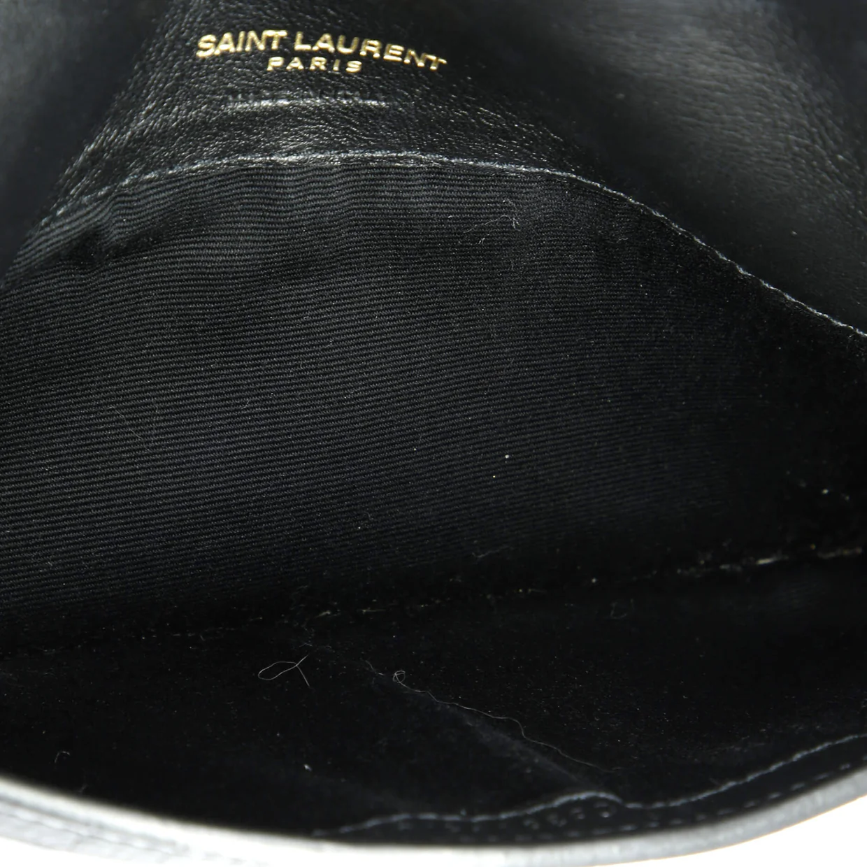 Classic Monogram Phone Holder Shoulder Bag Crocodile Embossed Leather - Deep Luxury