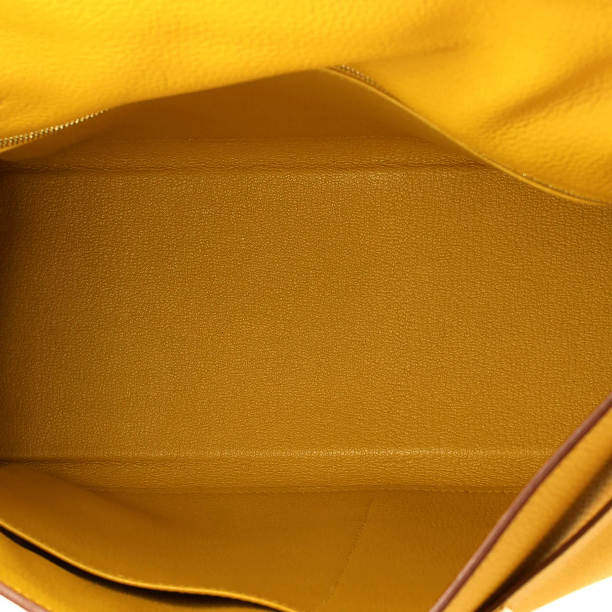 Kelly Handbag Jaune Ambre Togo with Gold Hardware 32 - Deep Luxury