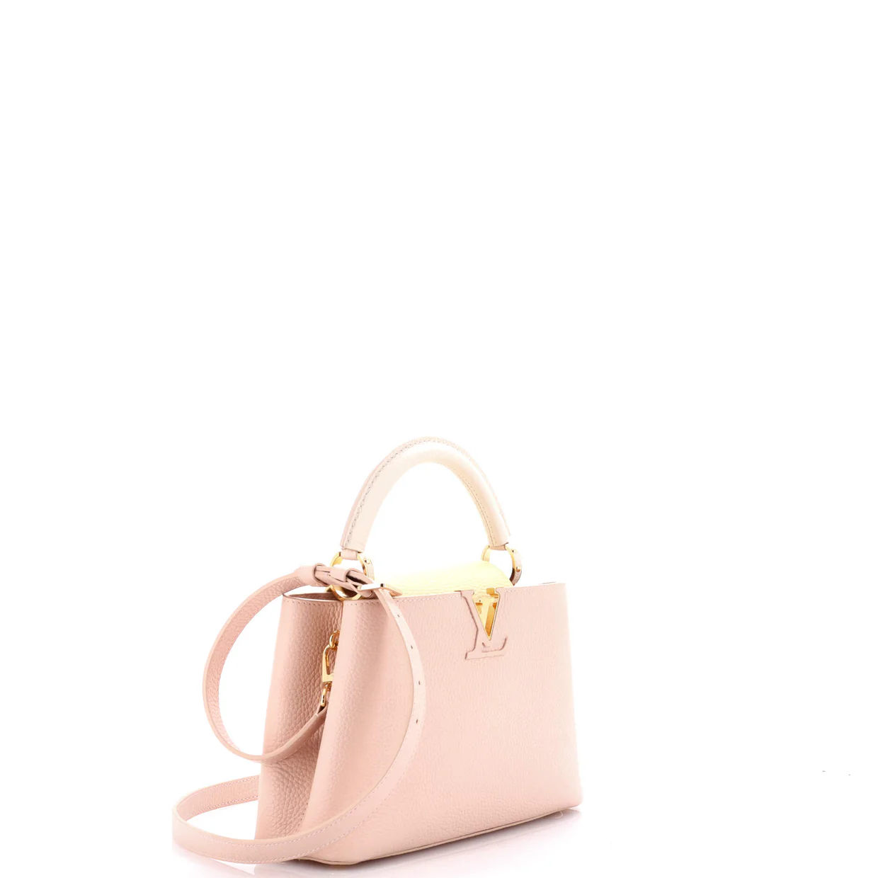 Flower Chain Capucines Bag Leather BB - Deep Luxury