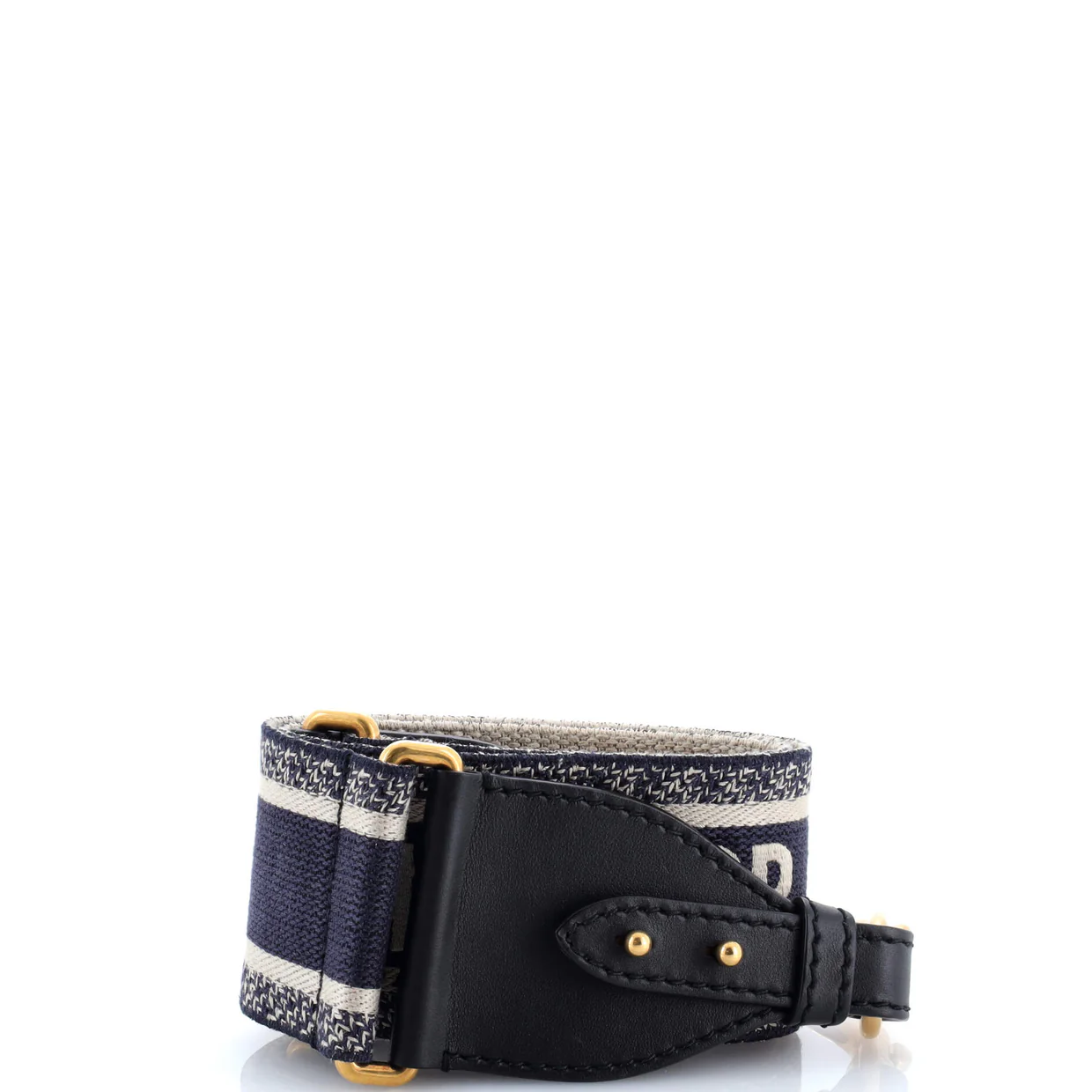 Logo Shoulder Strap Embroidered Canvas - Deep Luxury