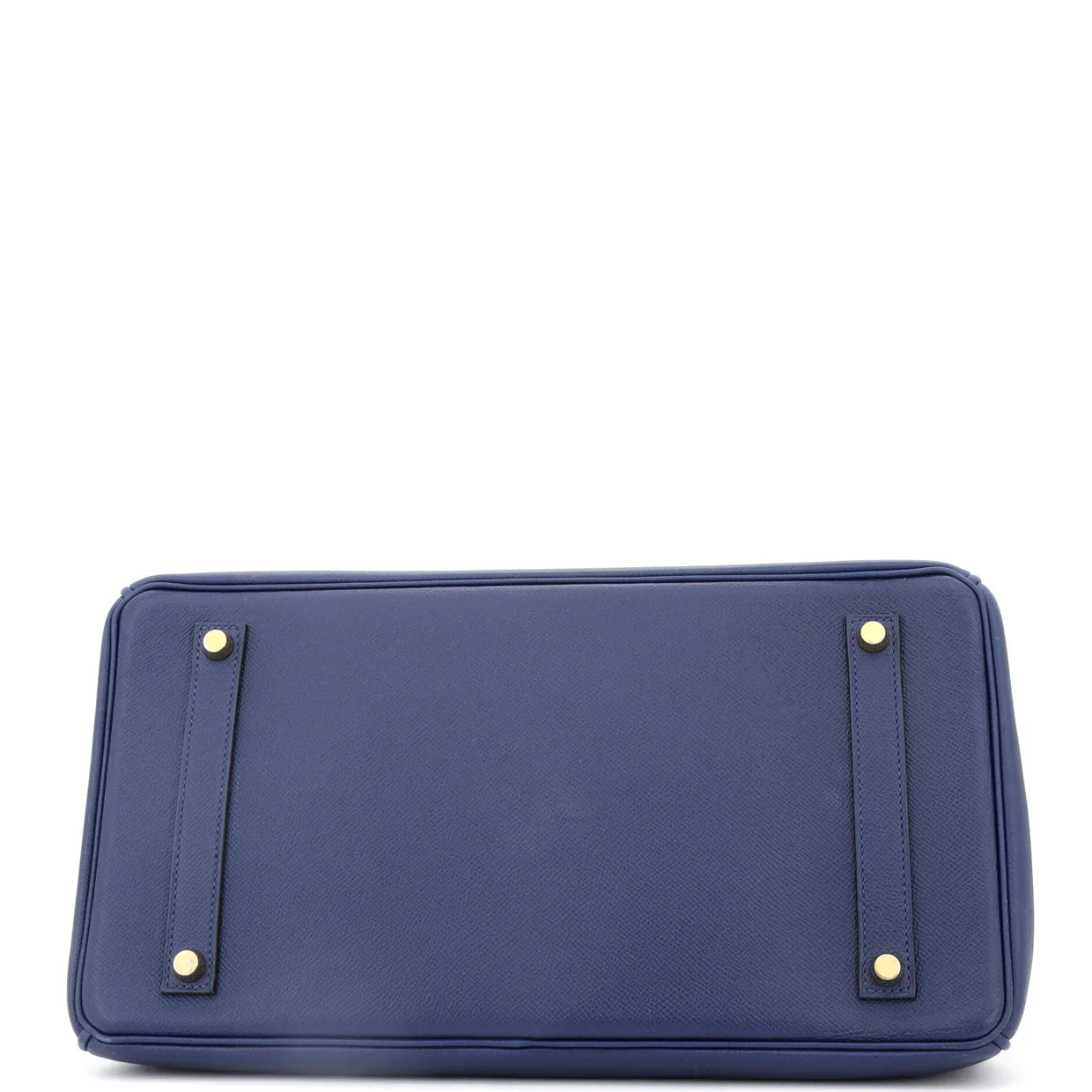 Birkin Handbag Bleu Saphir Epsom with Gold Hardware 35 - Deep Luxury