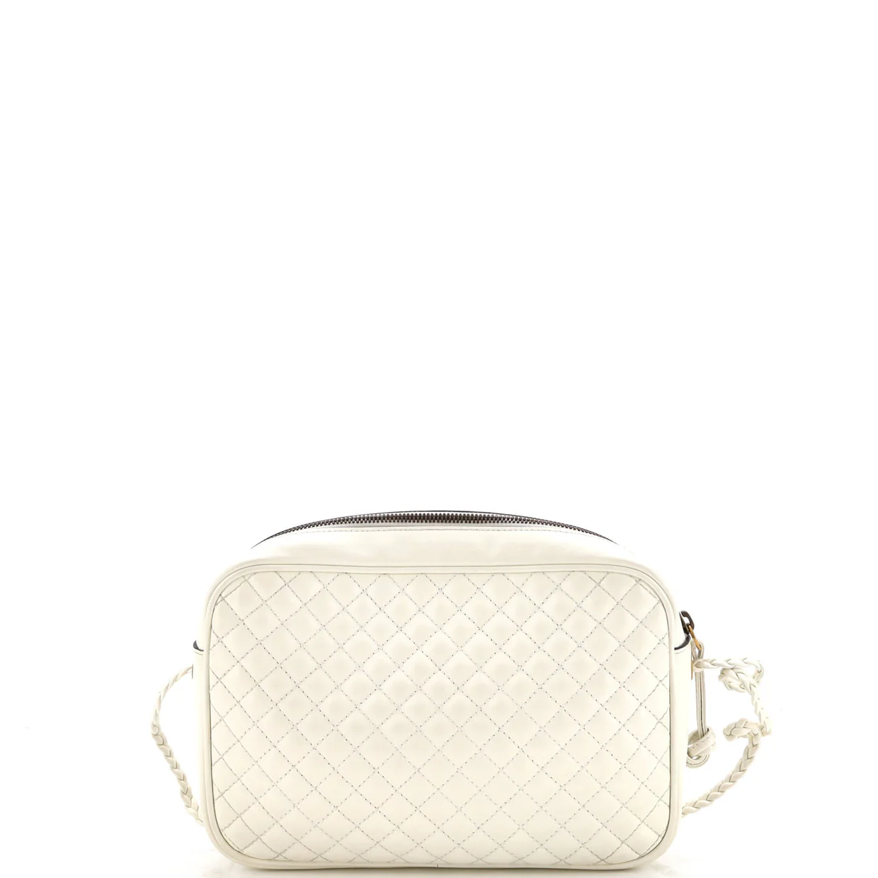 Trapuntata Camera Bag Quilted Leather Small - Deep Luxury