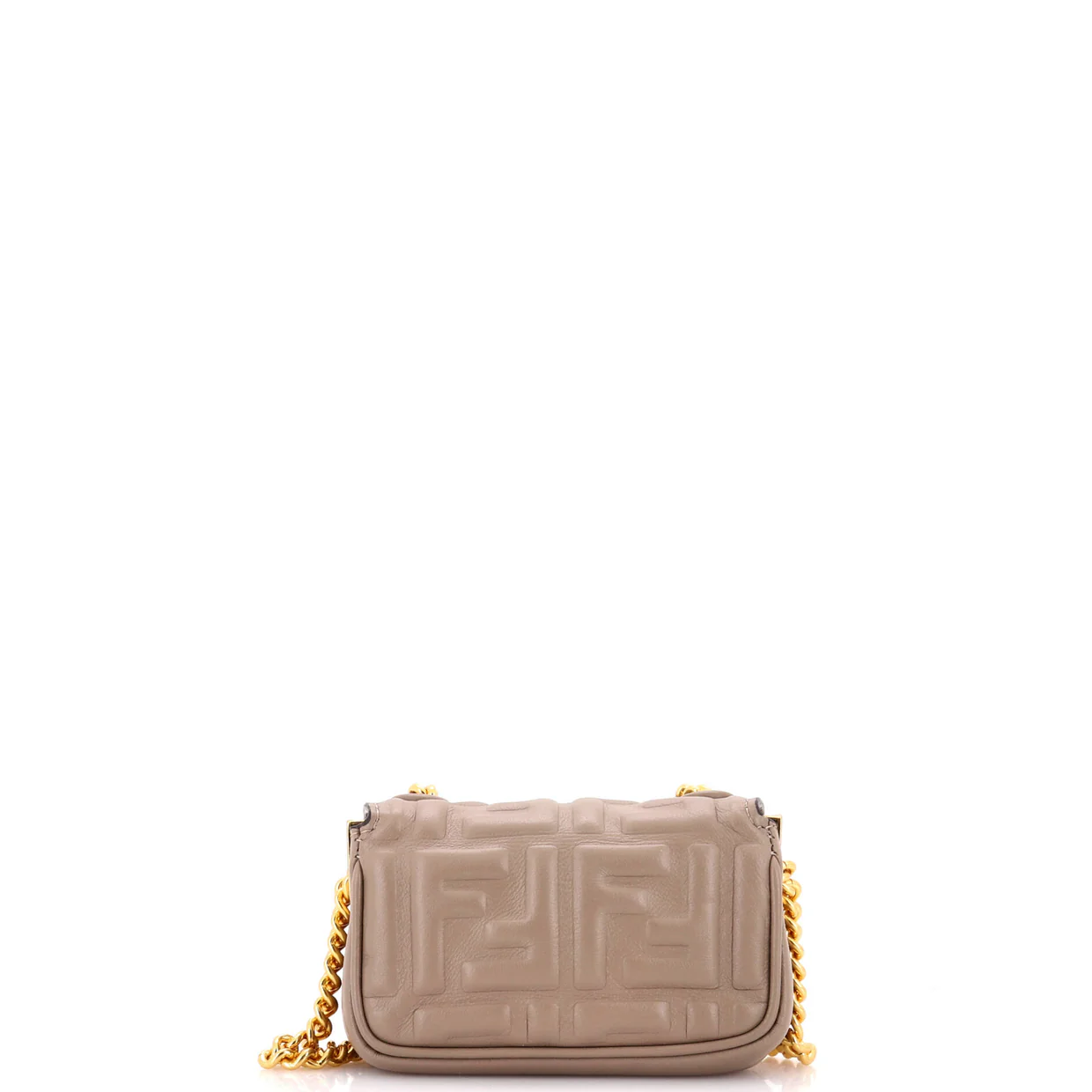 Baguette NM Bag Zucca Embossed Leather Nano - Deep Luxury
