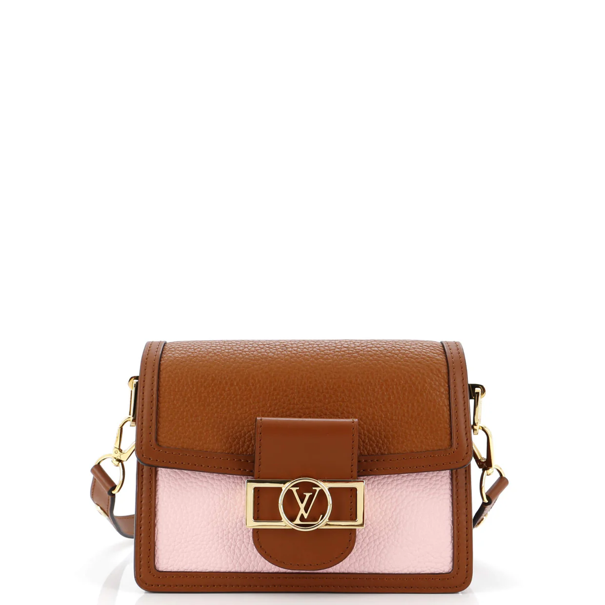 Dauphine Shoulder Bag Taurillon Leather Mini - Deep Luxury