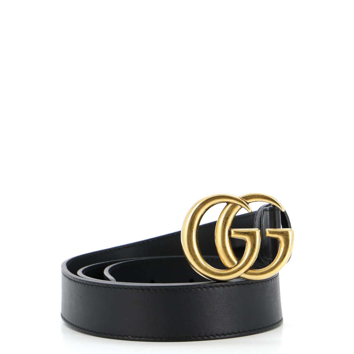 GG Marmont Belt Leather Medium 85 - Deep Luxury