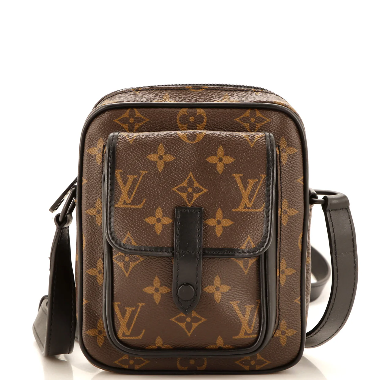 Christopher Wearable Wallet Macassar Monogram Canvas - Deep Luxury
