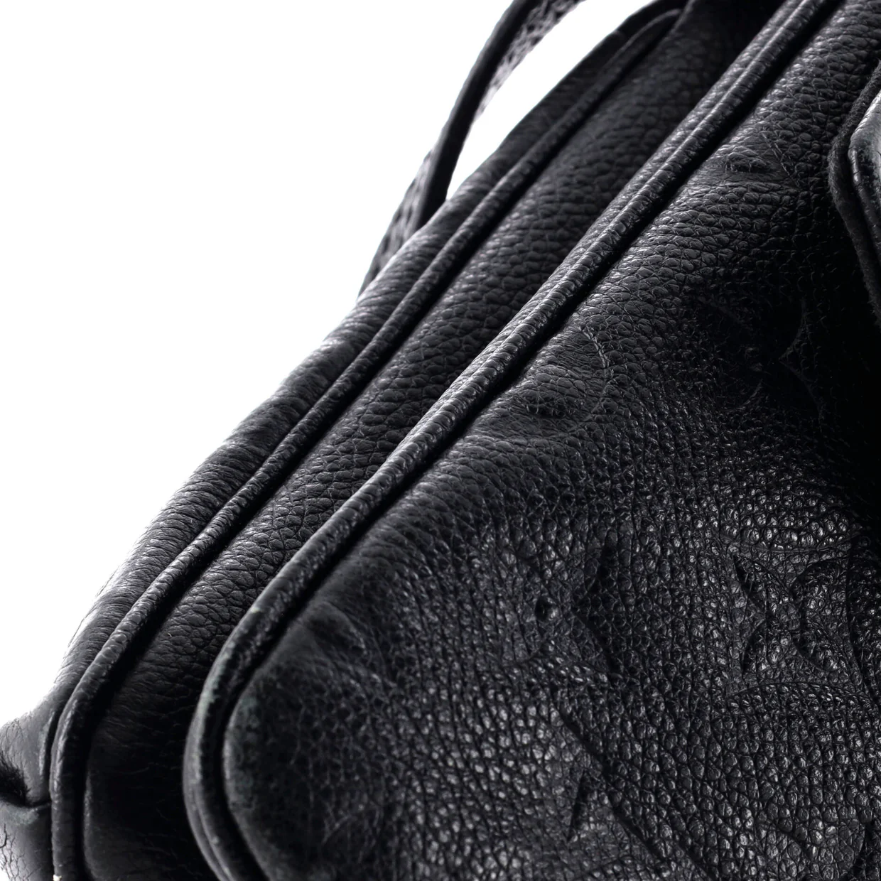 Twice Handbag Monogram Empreinte Leather - Deep Luxury