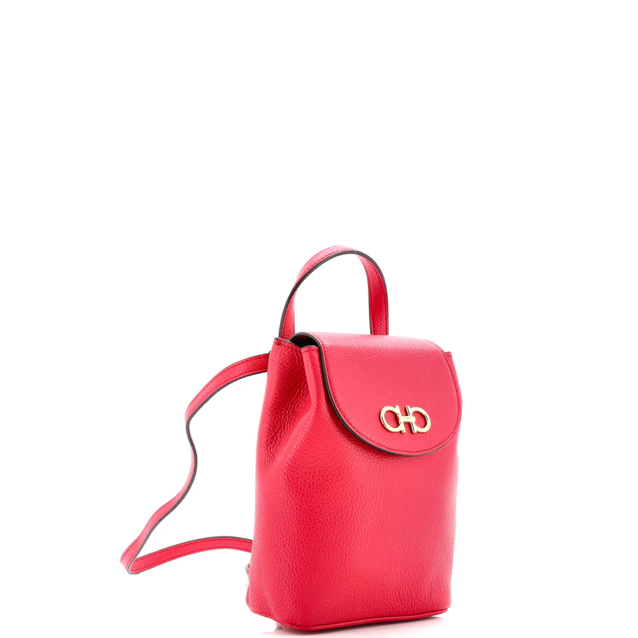 Gancini Backpack Leather Mini - Deep Luxury