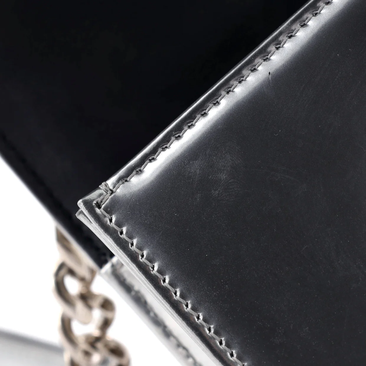 Diorama Flap Bag Beaded Leather Small - Deep Luxury