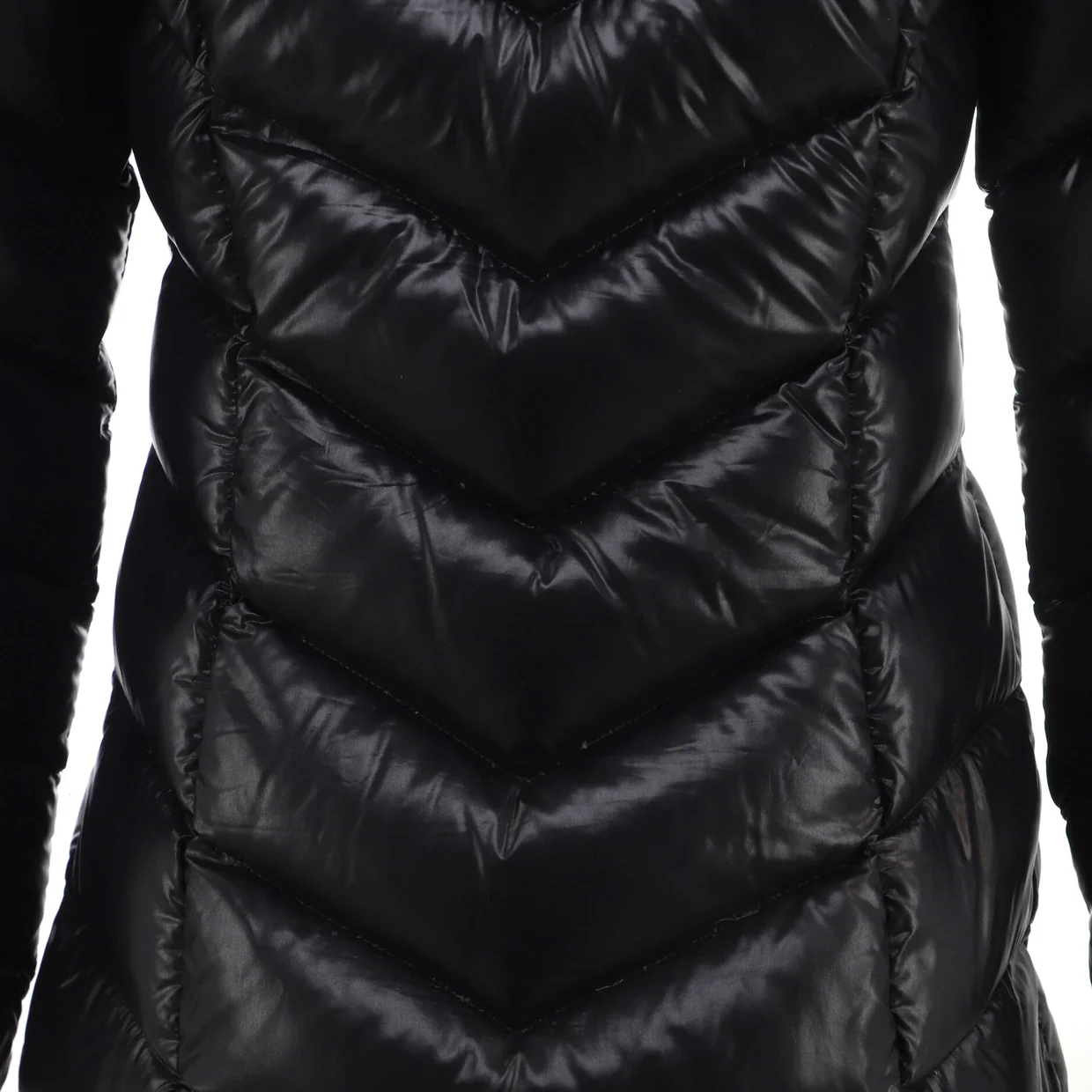 Women's Fulmarus Puffer Coat Quilted Polyamide with Down and Fur - Deep Luxury