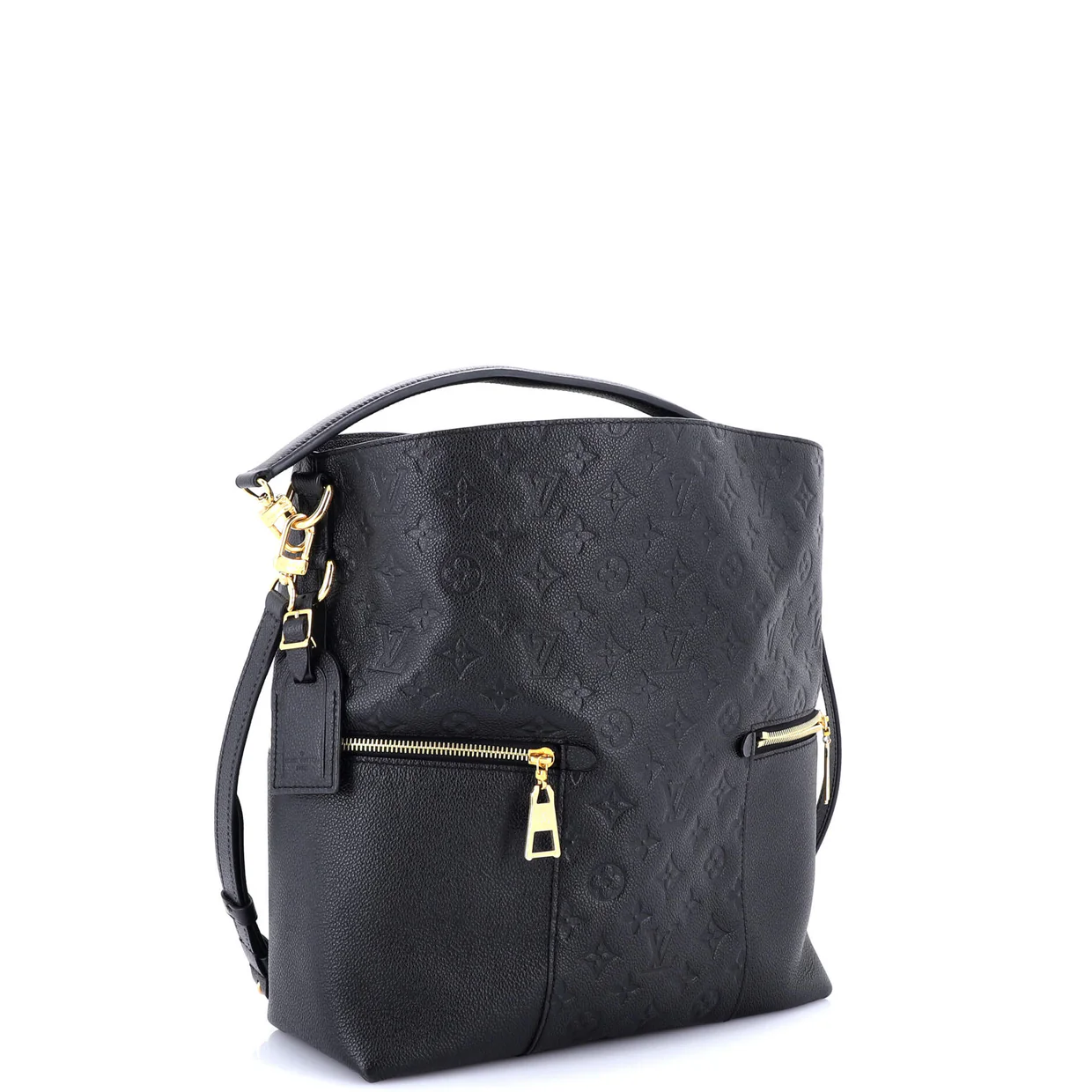 Melie Handbag Monogram Empreinte Leather - Deep Luxury