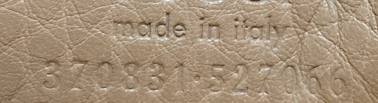 Bamboo Daily Top Handle Bag Leather Small - Deep Luxury