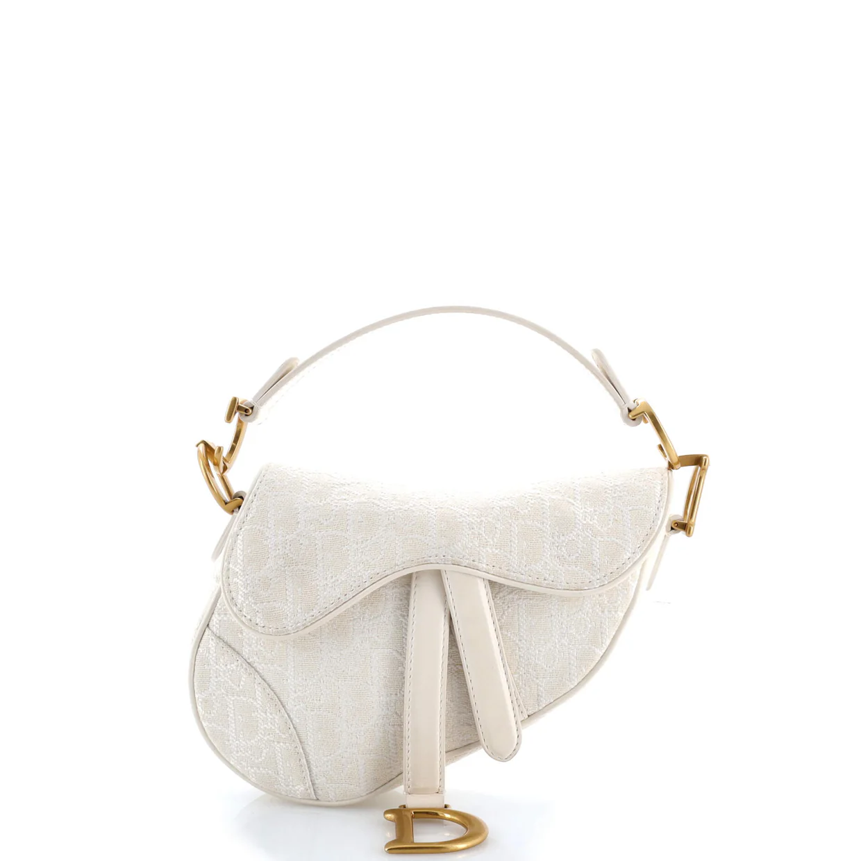 Saddle Handbag Oblique Canvas Mini - Deep Luxury