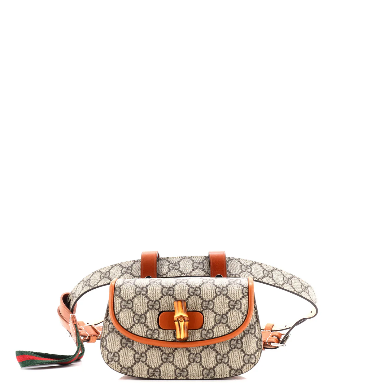 Bamboo 1947 Belt Bag GG Coated Canvas Mini - Deep Luxury