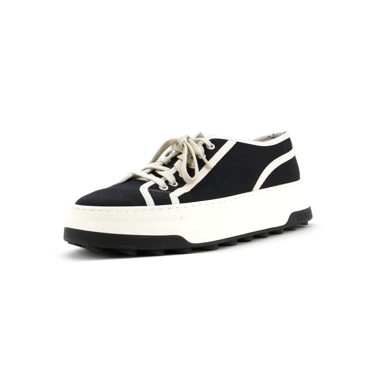 Men's Tennis Trek Sneakers GG Canvas - Deep Luxury