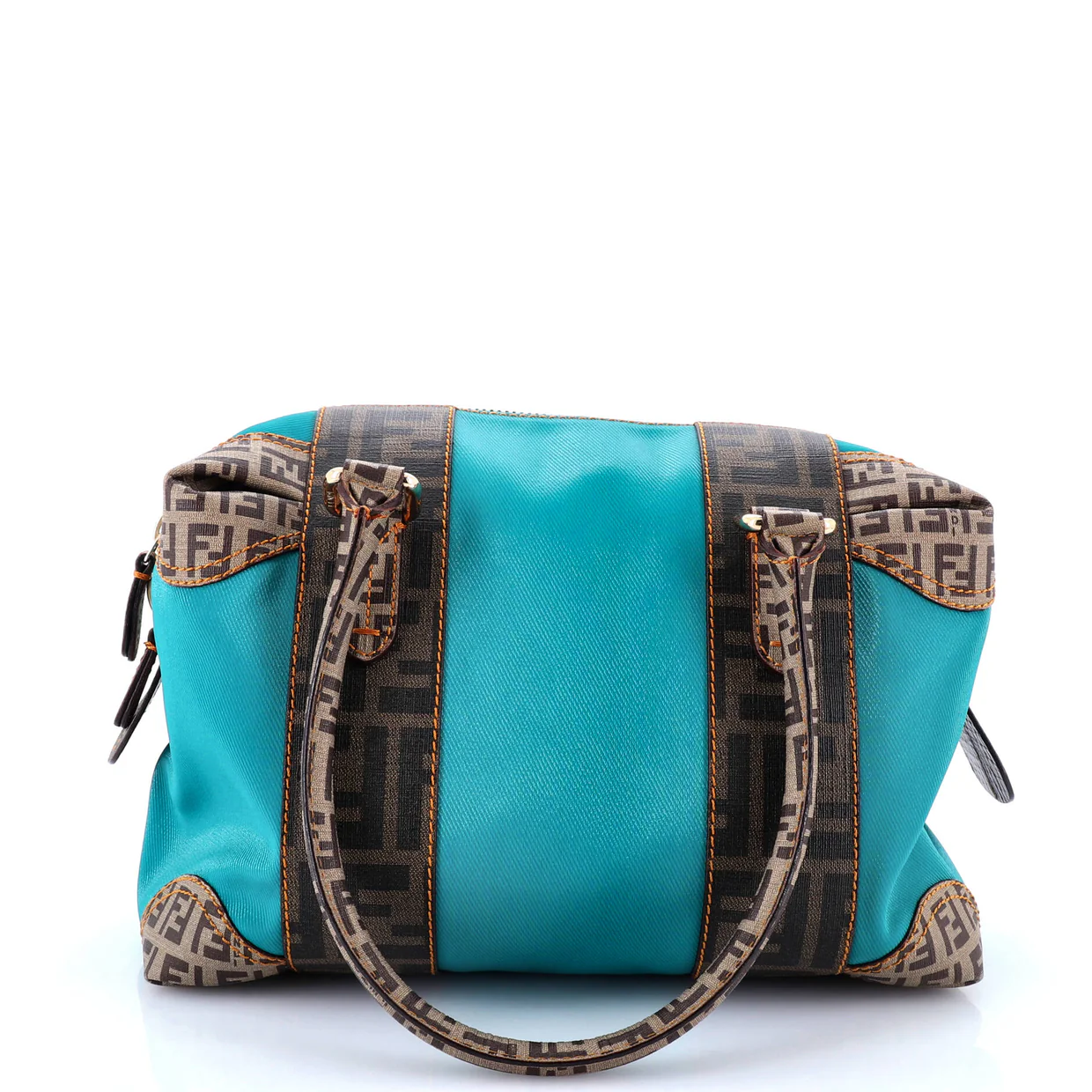 B. Mix Tote Zucca Coated Canvas and Nylon Medium - Deep Luxury
