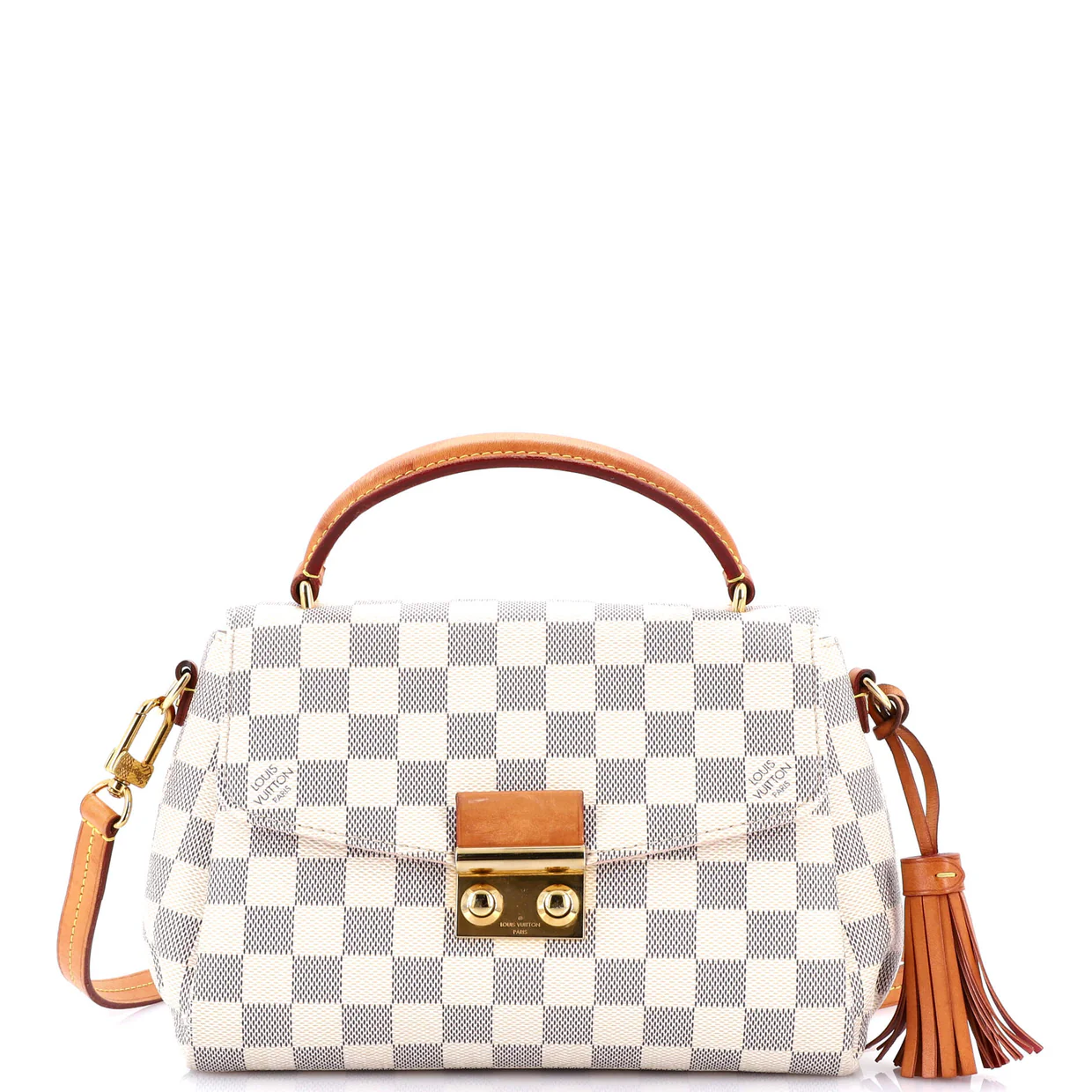 Croisette Handbag Damier - Deep Luxury