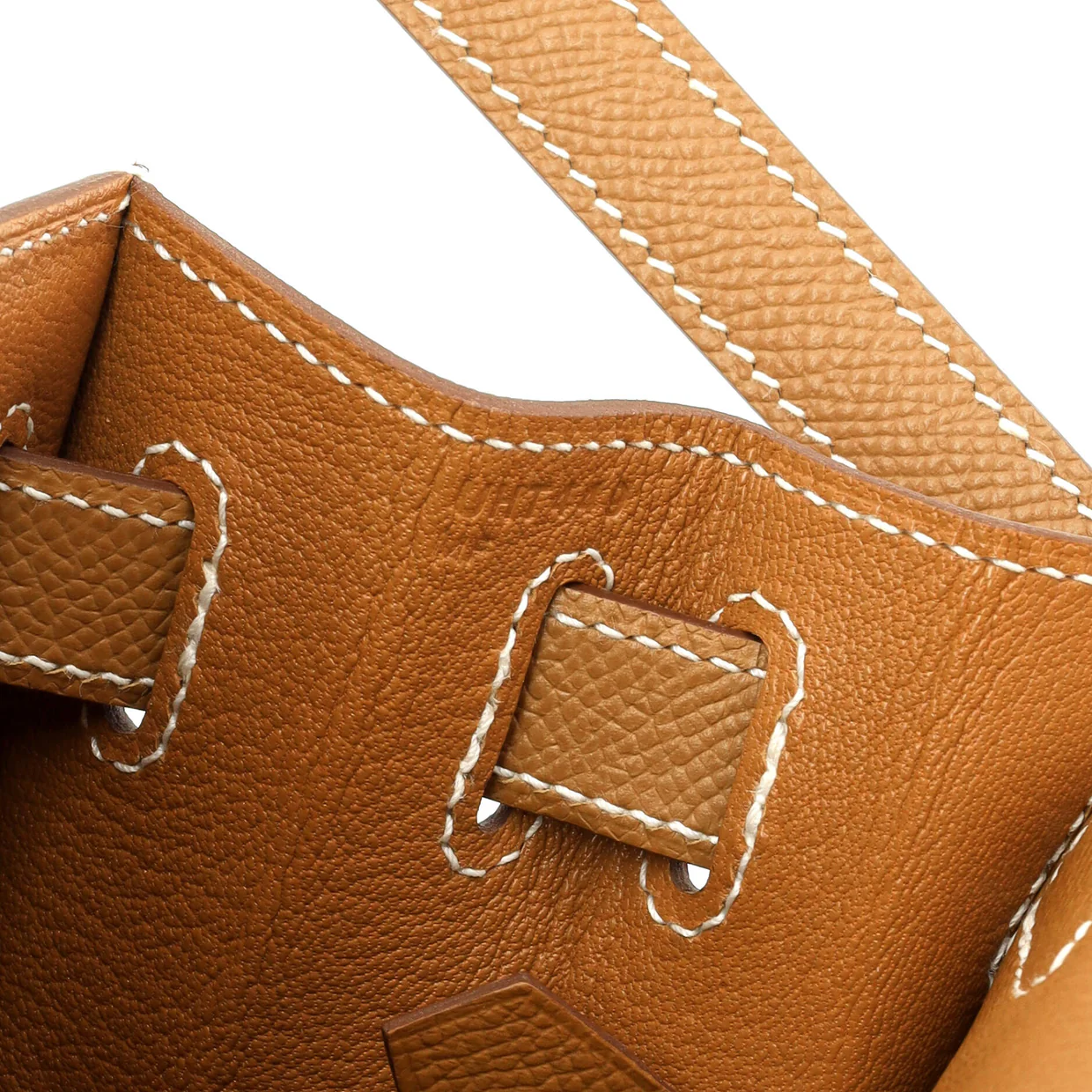 Kelly Handbag Gold Epsom with Palladium Hardware 28 - Deep Luxury