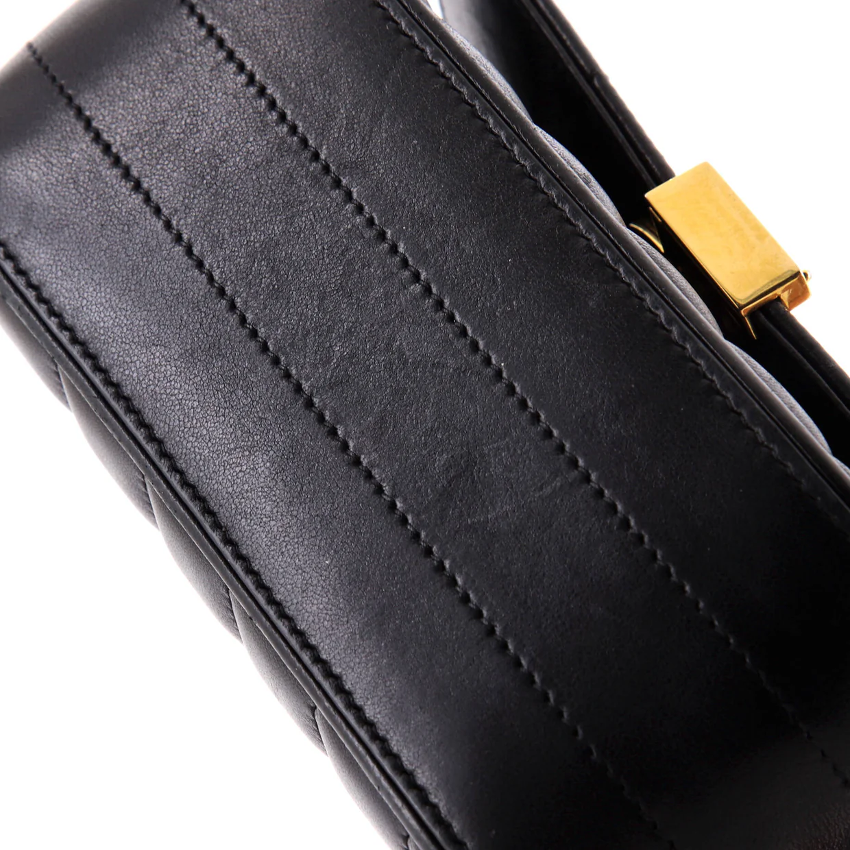 Vicky Crossbody Bag Vertical Quilted Leather Small - Deep Luxury