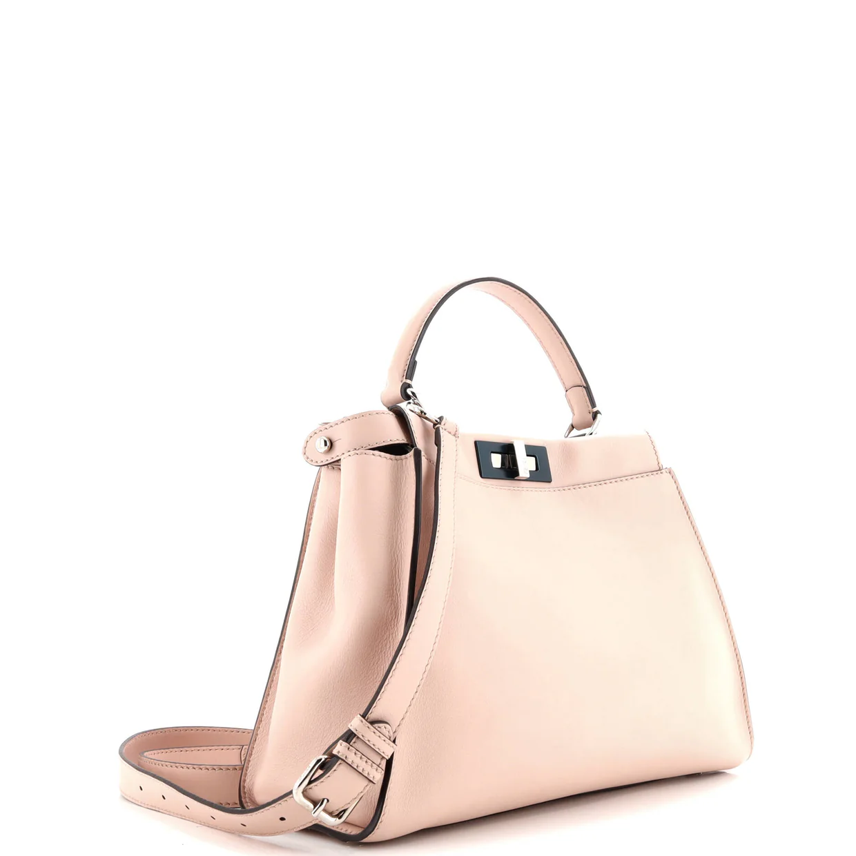 Peekaboo Bag Rigid Leather Large - Deep Luxury