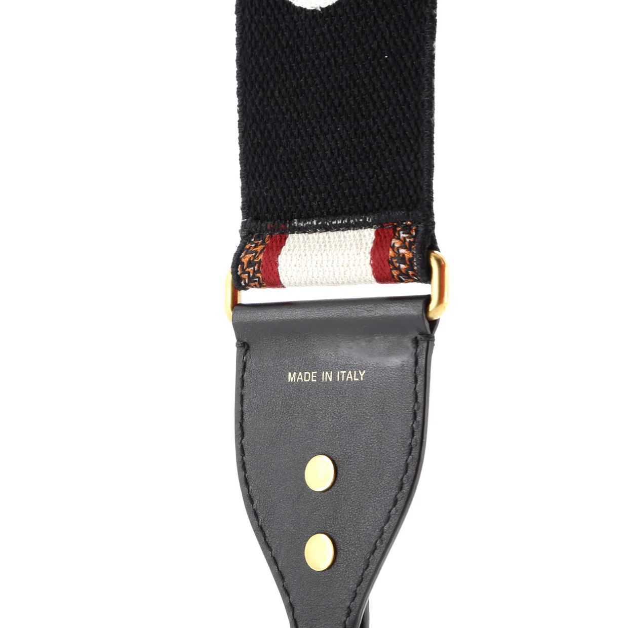 Logo Shoulder Strap Embroidered Canvas - Deep Luxury