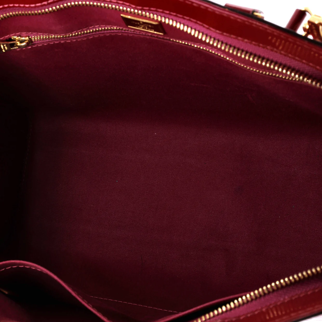 Brea NM Handbag Monogram Vernis MM - Deep Luxury