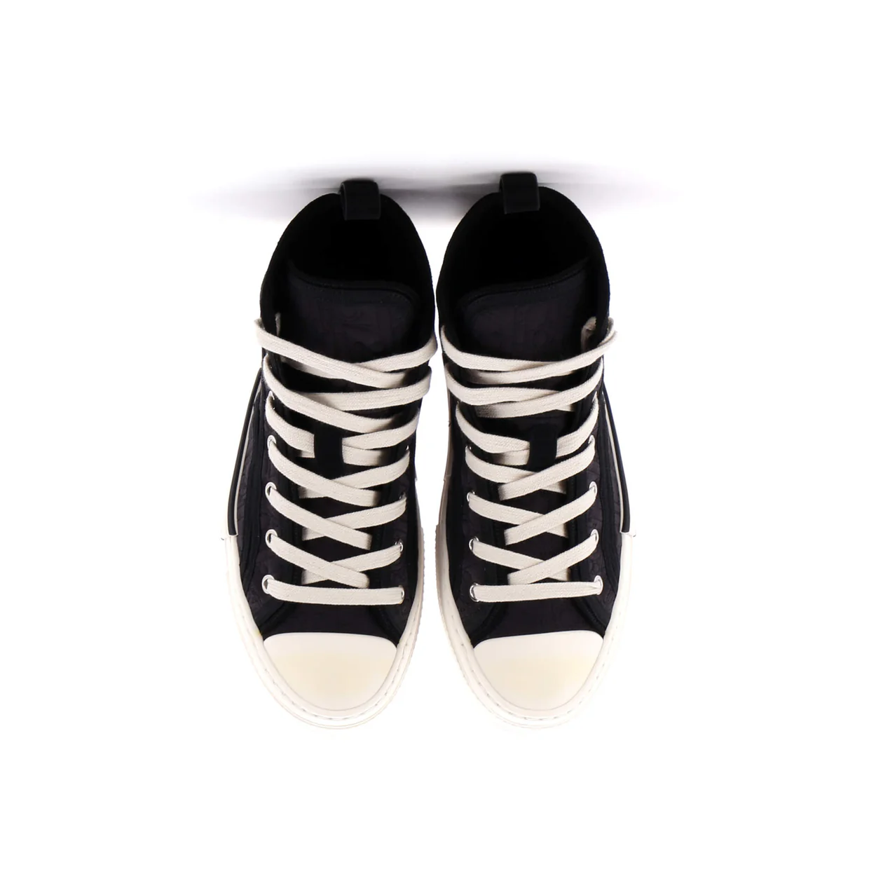 Men's B23 High-Top Sneakers Quilted Oblique Nylon - Deep Luxury