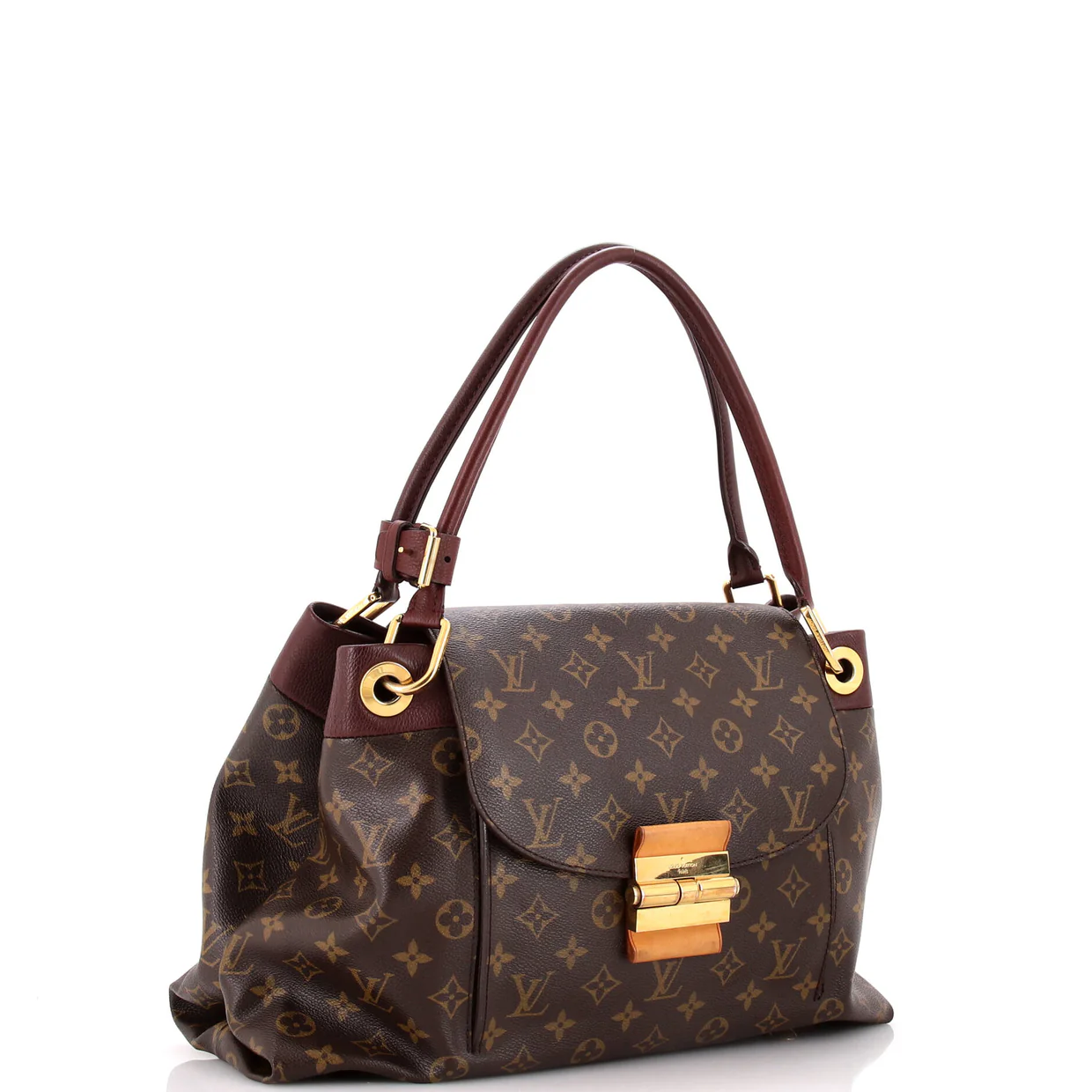 Olympe Handbag Monogram Canvas - Deep Luxury
