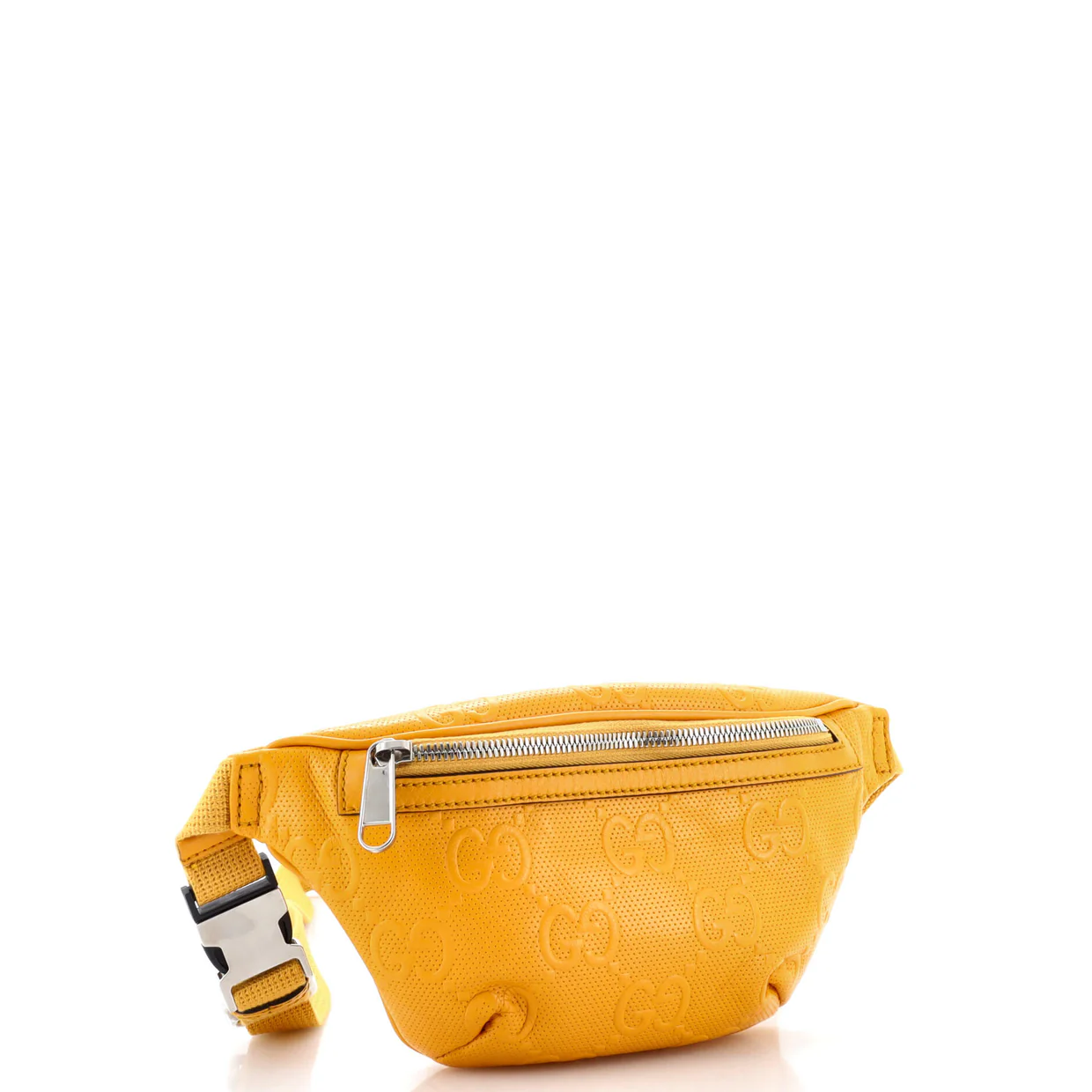 Belt Bag GG Embossed Perforated Leather Small - Deep Luxury