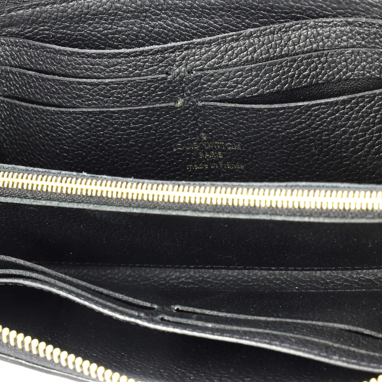 Clemence Wallet Monogram Empreinte Leather - Deep Luxury