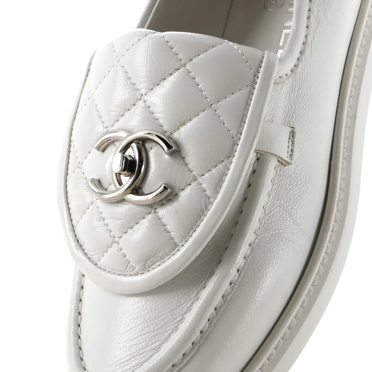 Women's CC Loafers Quilted Leather - Deep Luxury