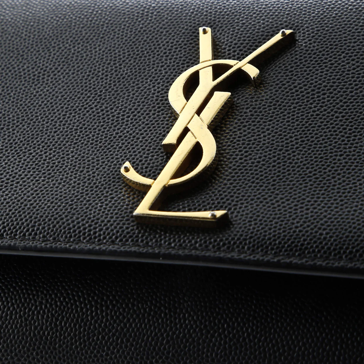 Classic Monogram Crossbody Bag Grainy Leather Small - Deep Luxury