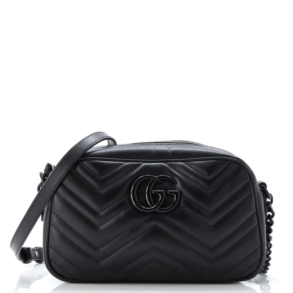 GG Marmont Shoulder Bag Matelasse Leather Medium - Deep Luxury