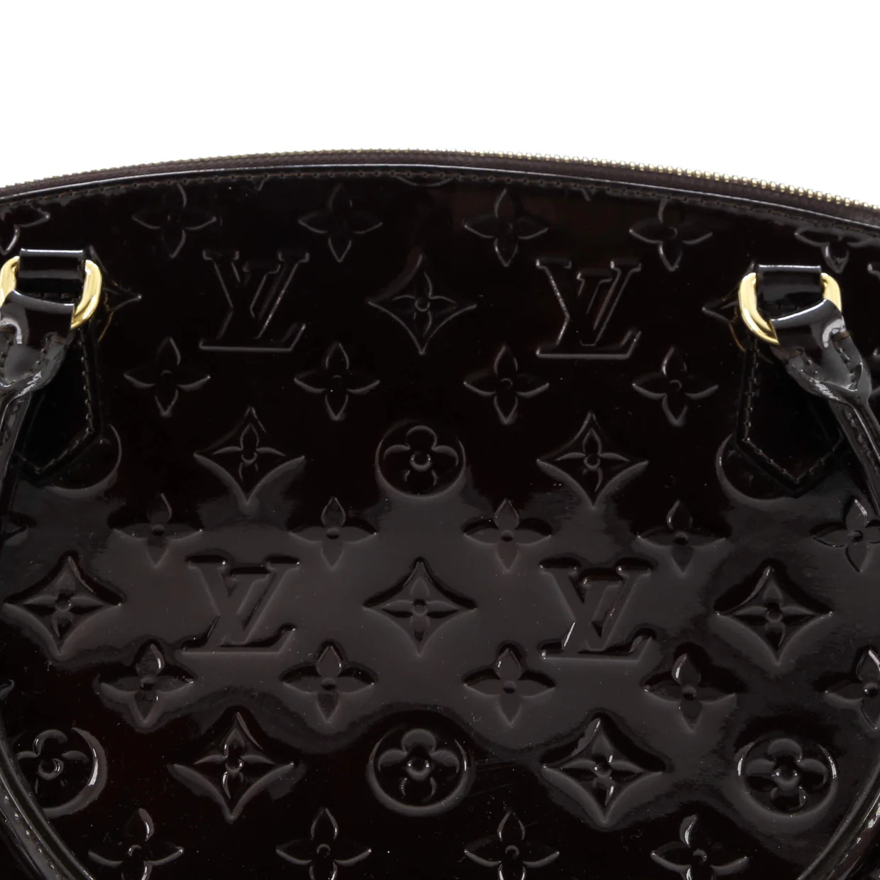 Sherwood Handbag Monogram Vernis GM - Deep Luxury